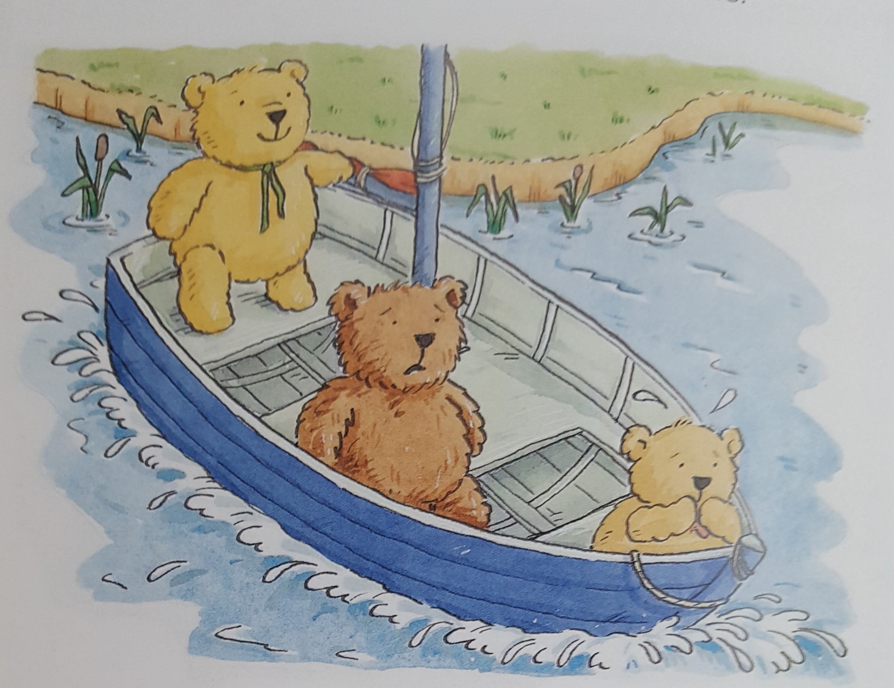 ಮೂರು ಟೆಡ್ಡಿ ಕರಡಿಗಳ ಸಾಗರ ಸಾಹಸ