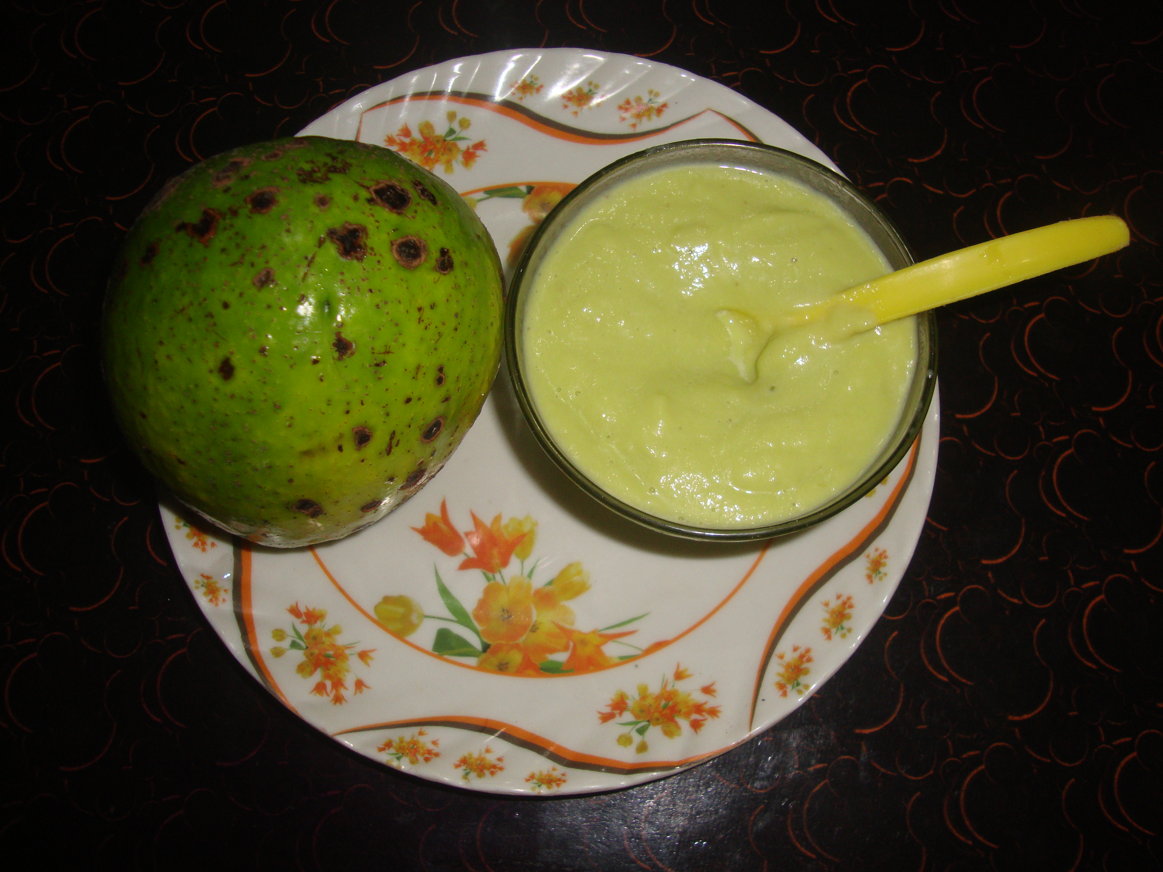 ಬೆಣ್ಣೆ ಹಣ್ಣಿನ ಐಸ್‌ಕ್ರೀಂ