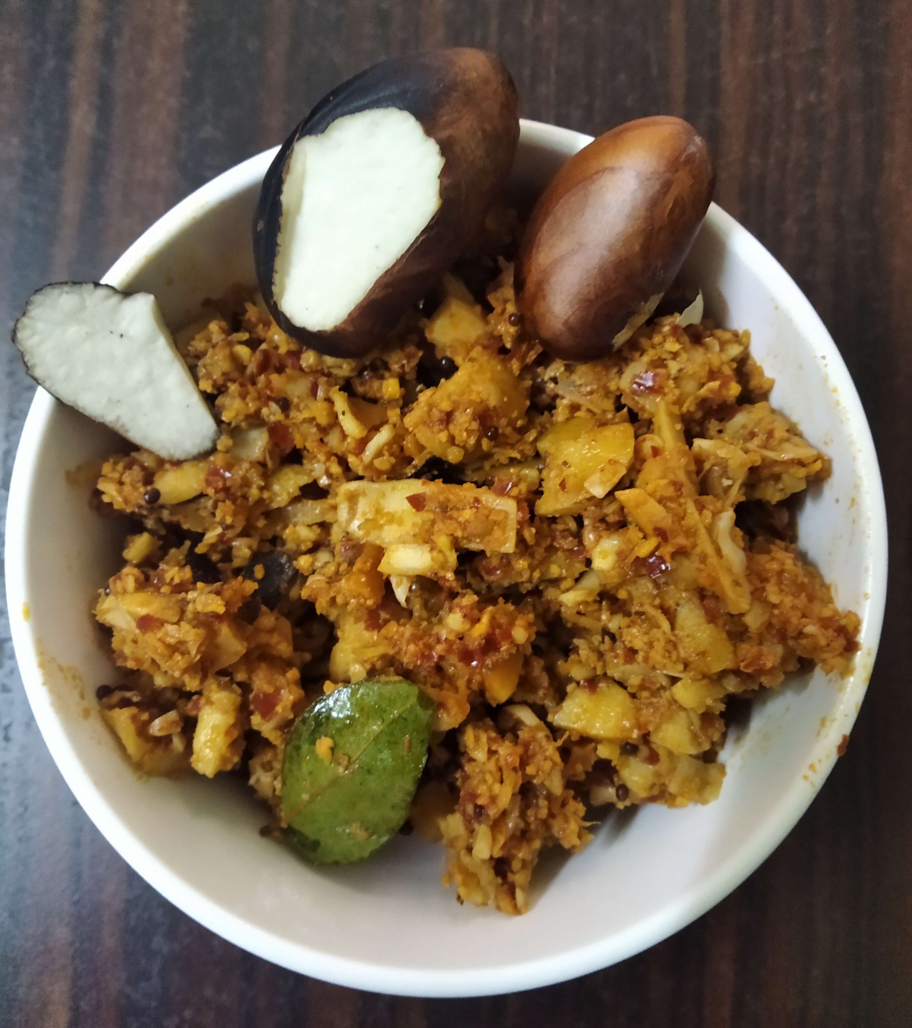 ಕಣಿಲೆ ಮತ್ತು ಹಲಸಿನ ಬೀಜದ ಸುಕ್ಕ